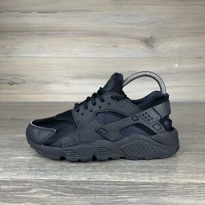 Triple Black Nike Huarache Athletic Shoes